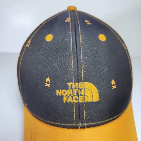 The North Face 66 Classic Tech Hat Unisex One Size Adjustable Grey and Yellow - Picture 4 of 8